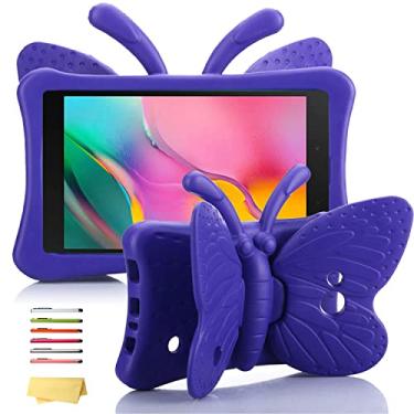 Imagem de UUcovers Capa infantil para tablet de 7 polegadas para Samsung Galaxy Tab A 7.0 (SM-T280/T285), Tab 4 7.0/Tab 3 7.0 (SM-T230/T210/P3200), Tab E/Tab 3 Lite 7.0 (SM-T110/T113) Capa de espuma vinílica