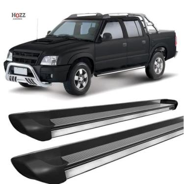 Imagem de Estribo S10 1995 a 2011 Alum personalizado Preto C D - HOZZ