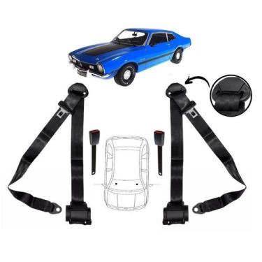 Imagem de Par de Cintos de Segurança 3 pontos Maverick+ Par de Fechos - HCML, Pr