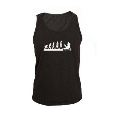 Imagem de Regata Masculina Algodão Evolução Estampada Verão Moderna - Ragor, EG,