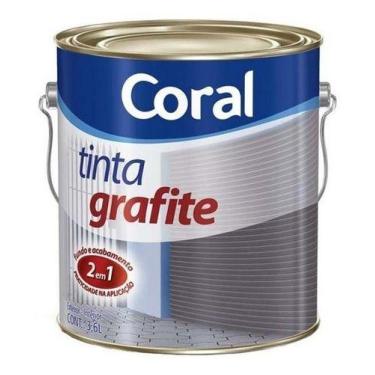Imagem de Coral Tinta Grafite 3,6 Fosco