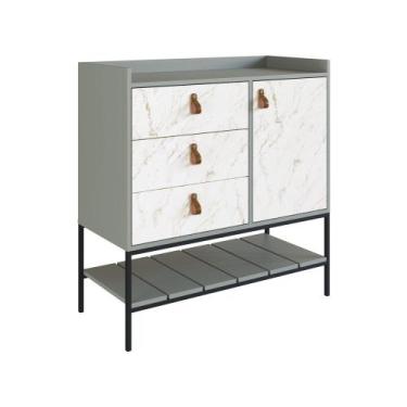 Imagem de Cômoda Multifuncional Personal - Verde/Volaskas - mettamobili