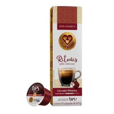 Imagem de Café Tres 3 Corações Rituais Cerrado Mineiro Box 10 Cápsulas - 3 Corac