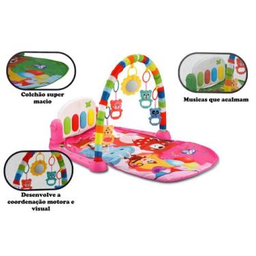 Imagem de Brinquedo Para Bebe Rosa Interativo Mobiles - Color Baby