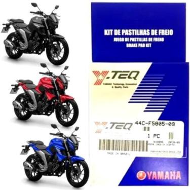 Imagem de Pastilha de freio dianteira y-teq original yamaha fz25 fazer 250 2016 