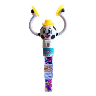 Imagem de Bate Prato Bola: Boneco Bola c/ Balinhas Tutti Frutti 12 Uni - Royal T