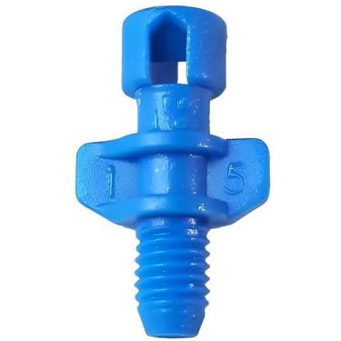Imagem de 150 Microaspersor Spray Jet Azul Vazão 20L/H Implebrás 360º 