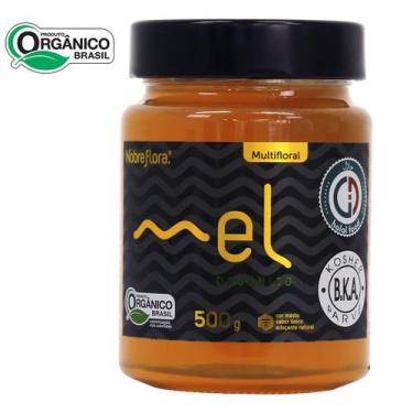 Imagem de Mel Orgânico Multiflora 100% Puro 500g NobreFlora Breyer