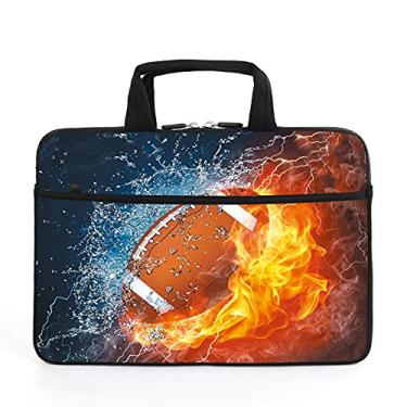 Imagem de AMARY Capa para laptop de 11 polegadas/12 polegadas/13,3 polegadas Chromebook capa Ultrabook capa para notebook bolsa mensageiro para tablet capa com alça bolso acessório (AMR13-06)