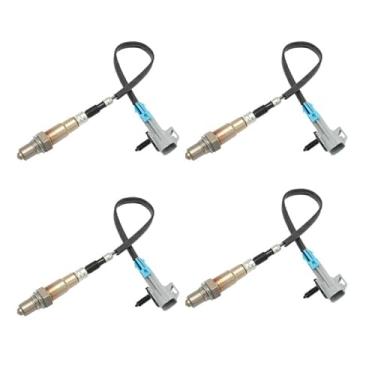 Imagem de Conjunto de 4 sensores de oxigênio para Chevrolet Silverado 1500 2500 Blazer Tahoe GMC Yukon Sierra Isuzu Rodeo