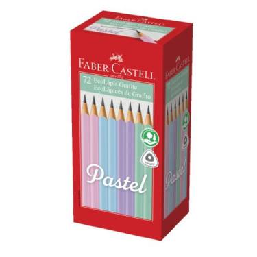 Imagem de EcoLápis 1205 Max Pastel Caixa C/72 Faber - Faber-castell