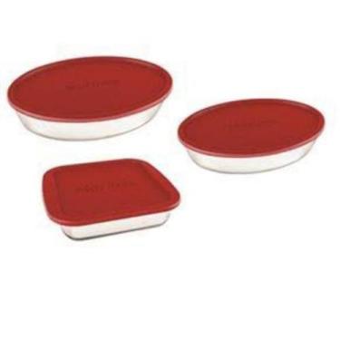 Imagem de Jogo Marinex 3 peças com Tampa Vermelha - Nadir Figueredo