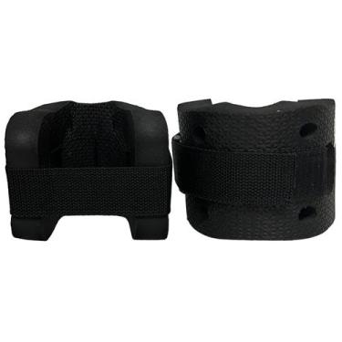 Imagem de Par de Caneleiras Aquáticas Em EVA Peso 1 à 2kg DF4030-PT Preto Dafoca