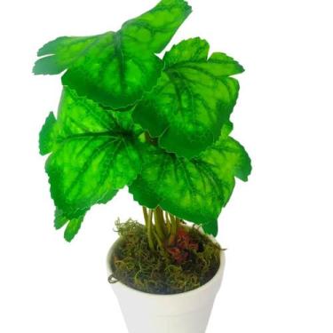 Imagem de Arranjo de Planta Artificial em Vaso de Plástico - Decor Artificial , 
