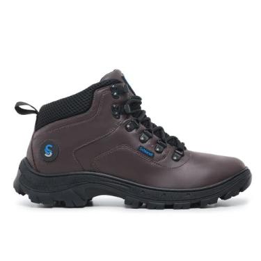 Imagem de Bota Adventure Coturno Masculino Para Trilha Resistente Blaqueado Conf