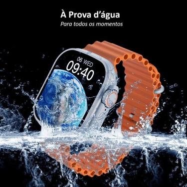 Imagem de Smartwatch Relógio Inteligente Ultra 9 Masculino Femino Resistente a A