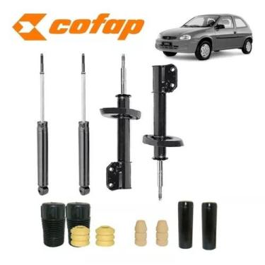 Imagem de 04 Amortecedor Cofap Kit Diant/tras Gm Corsa Wind 95 a 2002