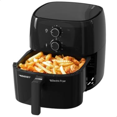 Imagem de Fritadeira Air Fryer 6 Litros Sem Oleo Com Grill Ideal Para Familia Alta Potencia Disponivel Nas Opcoes 110v Ou 220v (110V)
