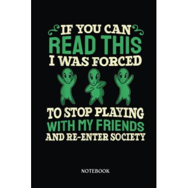 Imagem de Alien Notebook: Alien Ufo Space Ship Friends Et - Extraterrestrial Alien | Alien Journal, Lined Journal Ufo, Ufo Journal, Lined Journal Alien, Size 6 X 9", 120 Pages.