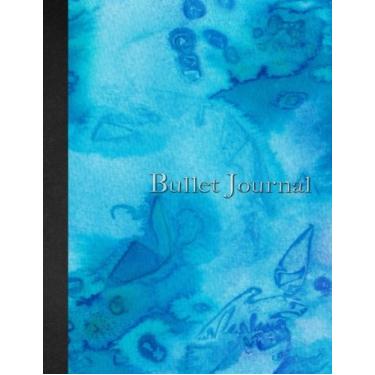 Imagem de Bullet Journal: A4 Watercolor & Marbre - 160 pages - couverture souple "glossy" Dot point, bullet journal, dot grid, planner, planning, organizer, journal