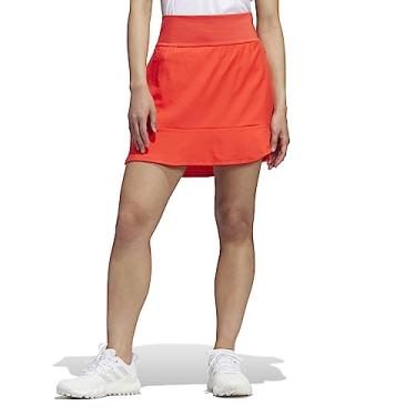 Imagem de adidas Saia feminina com babados, Vermelho brilhante, X-Small (Short)
