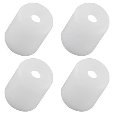 Imagem de 4 peças W10208398 Lavadora e Secadora de Porta Dobradiça Pino Peça de Substituição Compatível com Whirlpool Carga Frontal Lavadora de Roupas Substitui para 1872420 WPW10208398 AP6017113 PS11750408