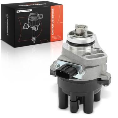 Imagem de A-Premium Distribuidor de ignição com tampa e rotor compatível com Ford Escort 1991-1996 1.8L e Mazda Protege 1990-1994 e Mercury Tracer 1991-1996 1.8L