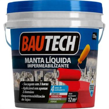 Imagem de Bautech Manta Liquida Branco 12Kg