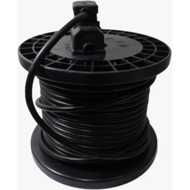 Imagem de Extensão elétrica bivolt com carretel 10m cabo pp 2x1,00mm - G-STARK