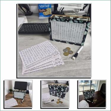 Imagem de Cofrinho Cofre Dinheiro Woodbox Japones Poupança DINBLACK - INDÚSTRIA 