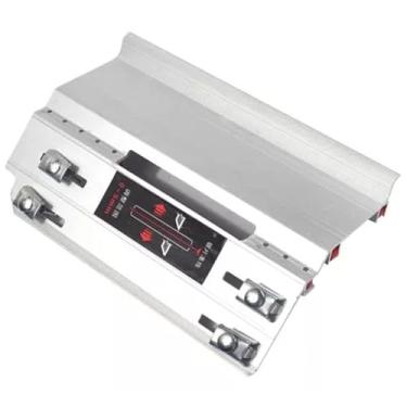 Imagem de Suporte para Corte em 45 Graus, Guia de Chanfro para Porcelanato, Gabarito de Alumínio