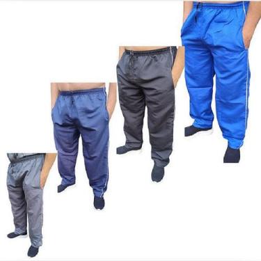 Imagem de Kit Com 3 Calça Tactel Básica Masculina 3 Bolsos  - Onda Do Surf, P