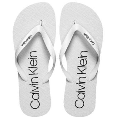 Imagem de Chinelo Calvin Klein Swim Branco-Masculino