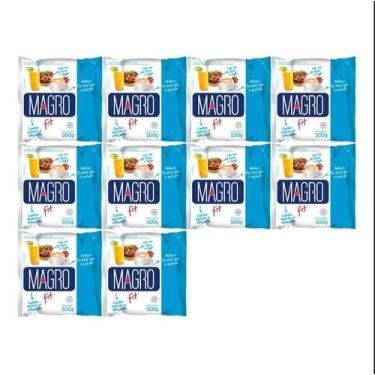 Imagem de Kit 10 unid. Açucar Light Magro Fit 400g