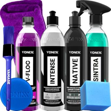 Imagem de Kit Shampoo V-Floc Cera Native Cleaner Sintra Fast Intense Vonixx