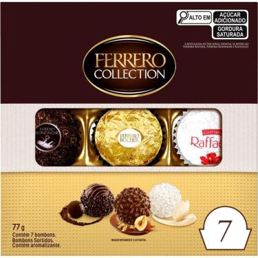 Imagem de Bombom Sortido Ferrero Collection 77g 7 Unidades
