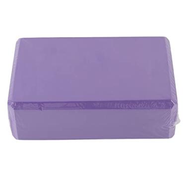 Imagem de Akozon ECO -AMPENDIALMENTE EVA GYM EXERCÍCIO BLOCO DE YOGA - FERRAMENTO DE TREINAMENTO DE BLOCO DE ESPOMA DE BLOCO DE ESPORTES DE FITNES () (Roxo)