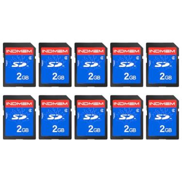 Imagem de READYXIO Cartão SD de 2 GB, 10 Pacotes, Classe 4, MLC, Resistente a Temperaturas, Compatível com Câmeras, Filmadoras e Mais