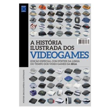 Imagem de Superpôster A História Ilustrada Dos Videogames - Linha Do Tempo Sega