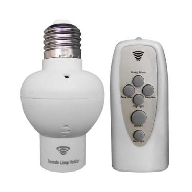 Imagem de Bocal Da Lâmpada C/controle Remoto+temporizador Sem Fio - OFA