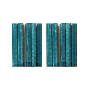 Imagem de Grampo Colorido 26/6 Galvanizado 1000 Unidades BRW  Unidade/Kit, 2 AZU