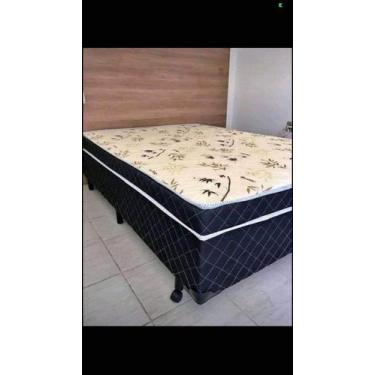 Imagem de Cama Box Casal Conjugada Ortopédico (5cm) Colchão dos Sonhos