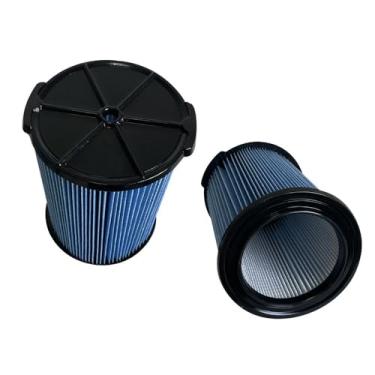 Imagem de Pacote com 2 cartuchos de substituição Amigriki duráveis reutilizáveis VF5000 para poeira fina, filtro HEPA compatível com aspiradores de pó seco e molhado de 5-20 galões WD5500 WD0671 WD6425 WD7000