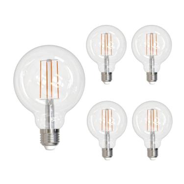 Imagem de Lâmpada Led Avant Retro Clear G95 9W 4000k E27 Bivolt 5 Und