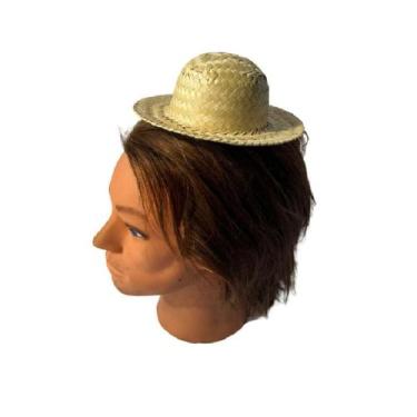 Imagem de Kit 2 Mini Chapéus De Palha Para Festa Junina Caipira 18Cm - Blook