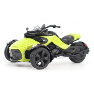 Imagem de Diecast Masters BRP Bombardier Models Réplica fundida em escala 1:32 Can-Am Spdyer F3-S especial, verde manta | Item 60019
