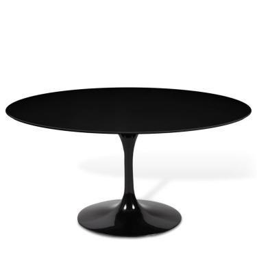 Imagem de Mesa Saarinen Tulipa Oval 180cm X 100cm Preto