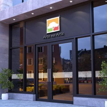 Imagem de Adesivo Faixa Jateado Porta De Vidro Anti Trombada Segurança