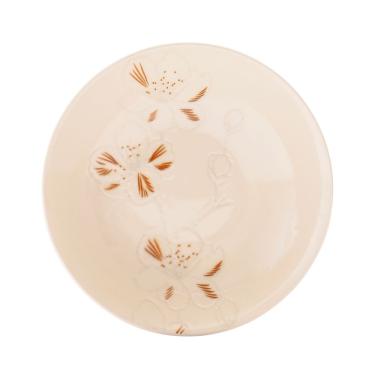 Imagem de Jogo De Pratos Fundos Em Cerâmica Unni Com 6 Peças 20,5cm Oxford Orquídea