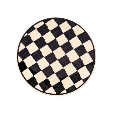 Imagem de Jogo De Pratos Sobremesa Em Cerâmica Unni Com 6 Peças 18,5cm Oxford Damas